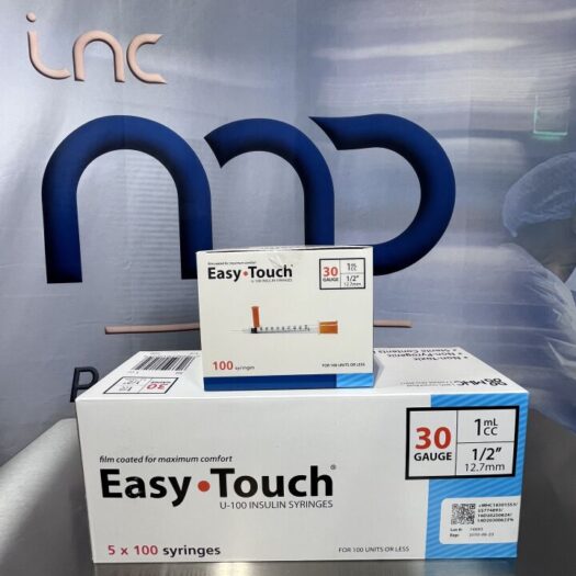 MHC MEDICAL PRODUCTS Easy Touch U-100 Insulin Syringes Disposables - General