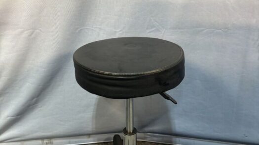 MCKESSON 81-22500US393 Backless Exam Stool Pneumatic Height Adjustment & 5 Casters, Black Professional Use Chairs/Stools