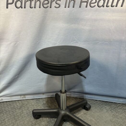 MCKESSON 81-22500US393 Backless Exam Stool Pneumatic Height Adjustment & 5 Casters, Black Professional Use Chairs/Stools