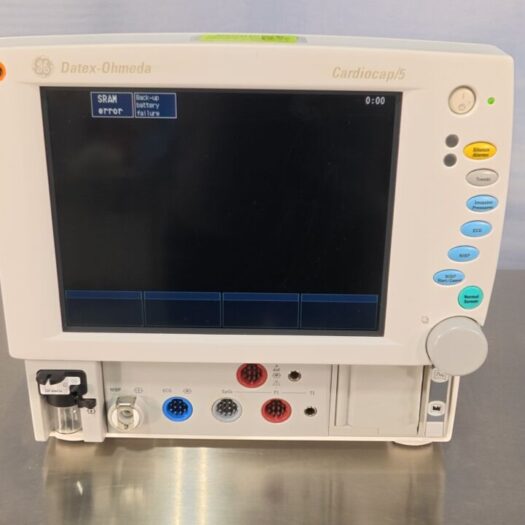 DATEX-OHMEDA Cardiocap/5 Vital Signs Monitor (NIBP, SpO2, ECG, CO2) Monitor